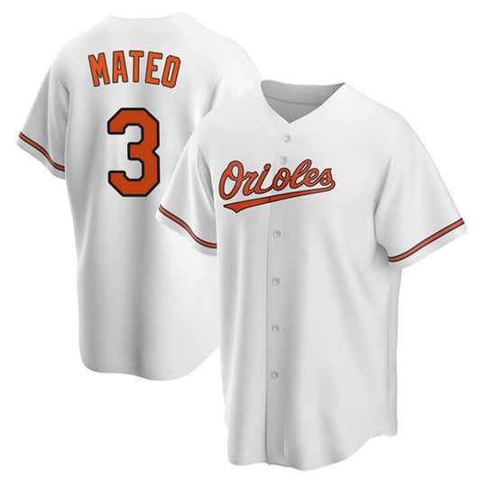 Baseball Jorge Mateo Baltimore Orioles 3 Jersey