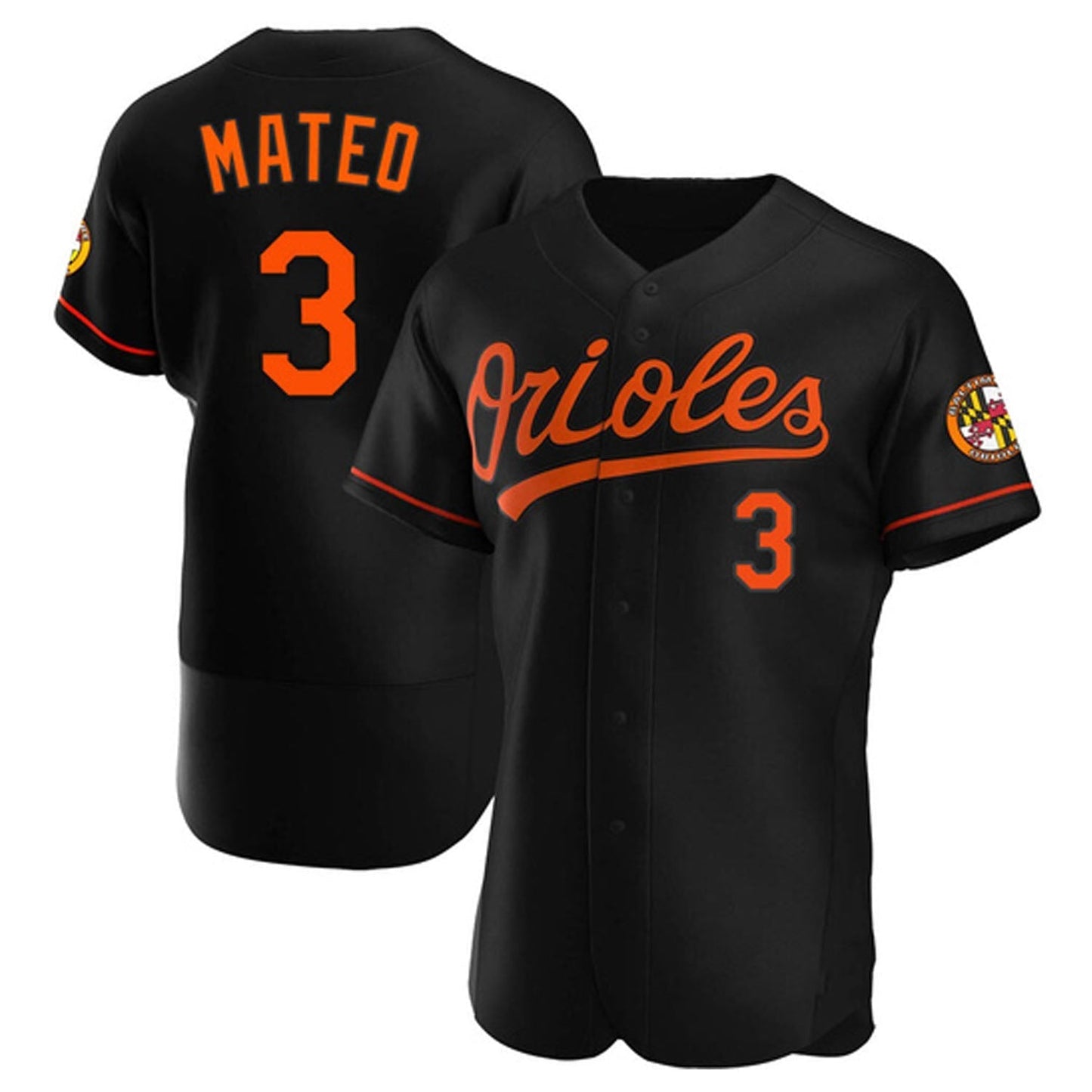 Baseball Jorge Mateo Baltimore Orioles 3 Jersey