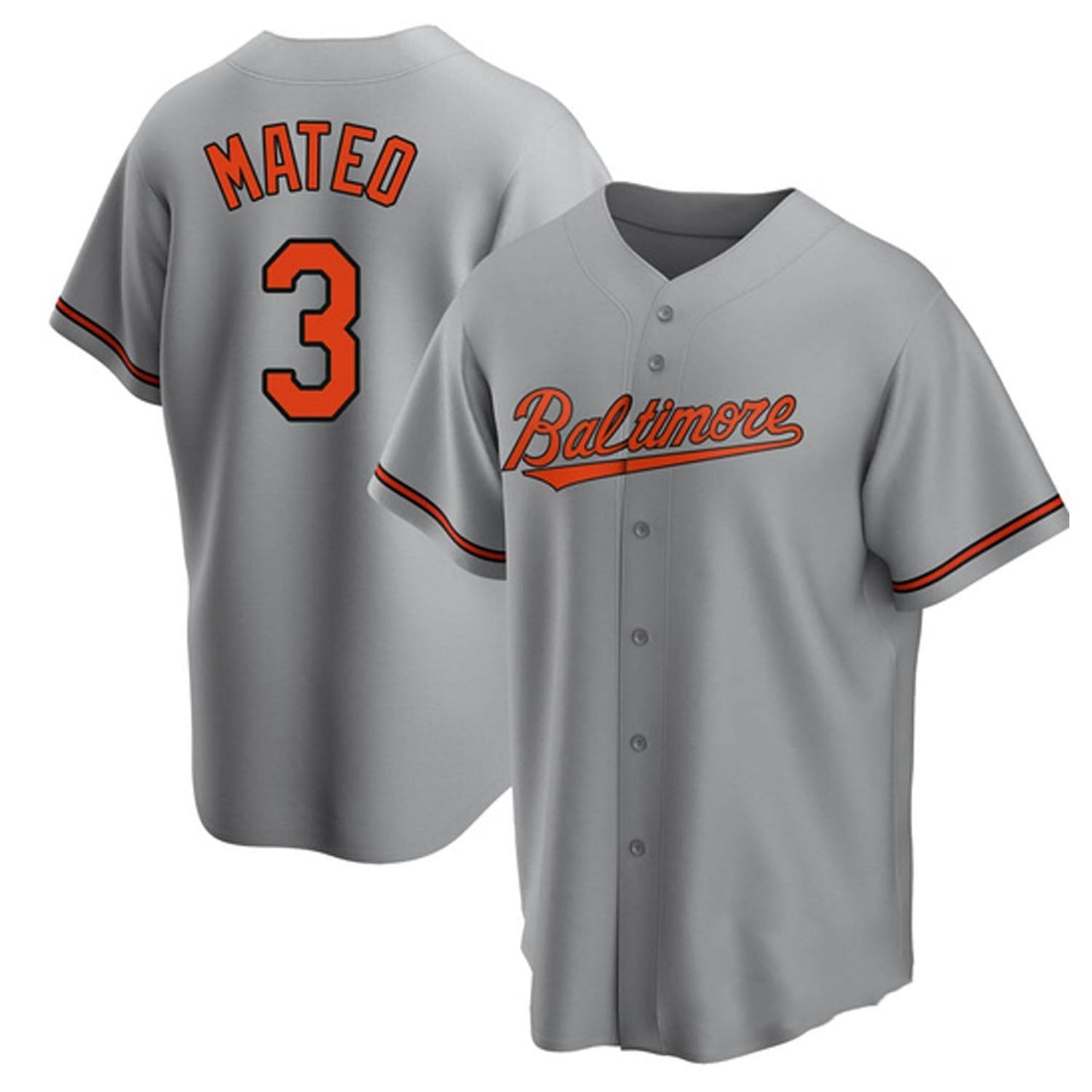 Baseball Jorge Mateo Baltimore Orioles 3 Jersey