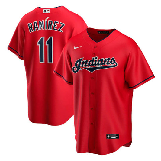 Baseball Jose Ramirez Cleveland Indians 11 Jersey