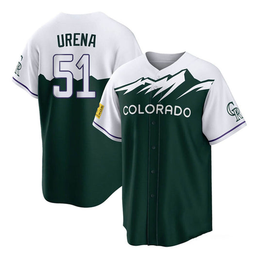 Baseball Jose Urena Colorado Rockies 51 Jersey