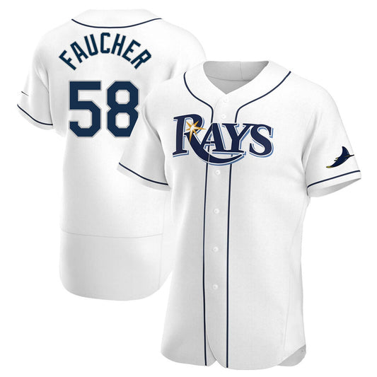 Baseball Josh Fleming Tampa Bay Rays 19 Jersey