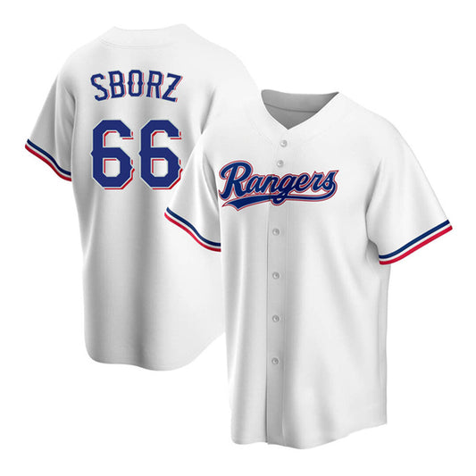 Baseball Josh Sborz Texas Ranger 66 Jersey
