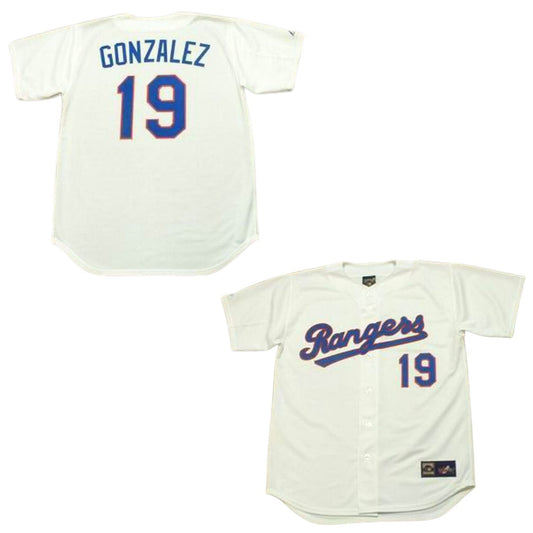 Baseball Juan Gonzalez Texas Rangers 19 Jersey
