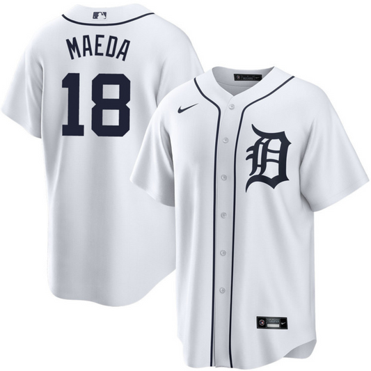 Baseball Kenta Maeda Detroit Tigers 18 Jersey