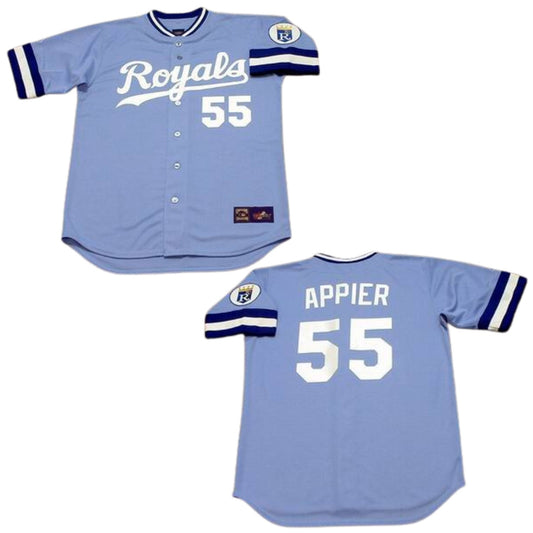 Baseball Kevin Appier Kansas City Royals 55 Jersey