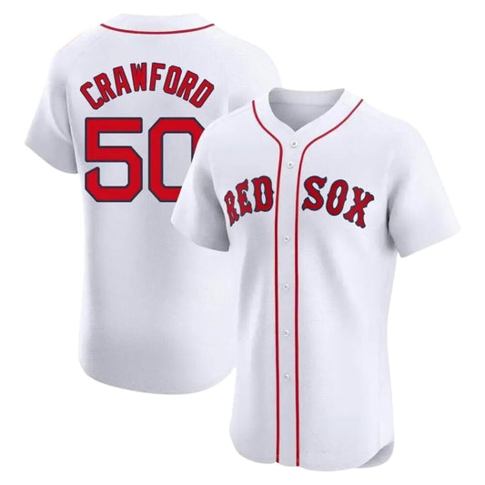 Baseball Kutter Crawford Bostin Red Sox 50 Jersey