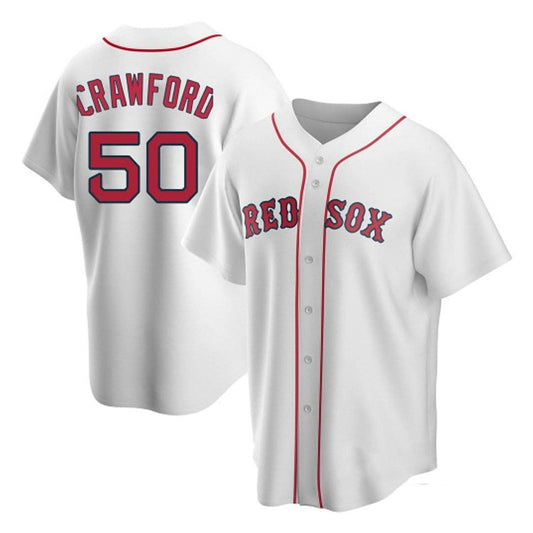 Baseball Kutter Crawford Boston Red Sox 50 Jersey