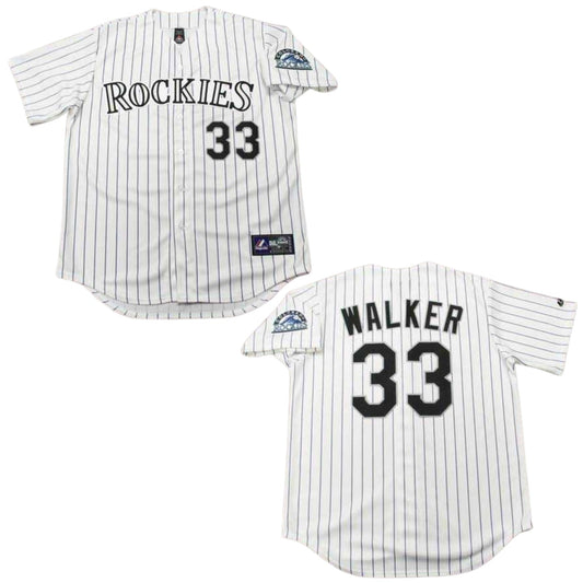 Baseball Larry Walker Colorado Rockies 33 Jersey