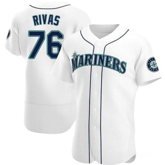 Baseball Leo Rivas Seattle Mariners 76 Jersey