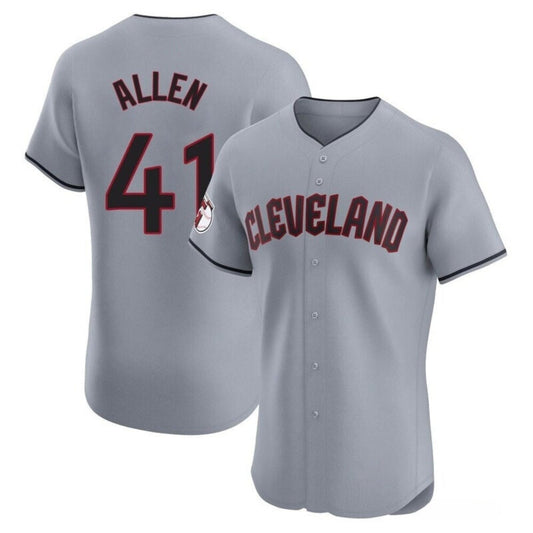 Baseball Logan Allen Cleveland Guardians 41 Jersey