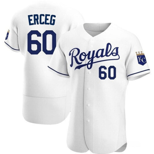 Baseball Lucas Erceg Kansas City Royals 60 Jersey