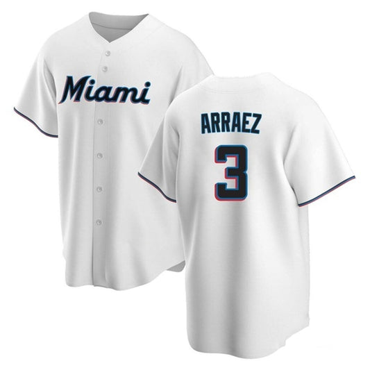 Baseball Luis Arraez Miami Marlins 3 Jersey
