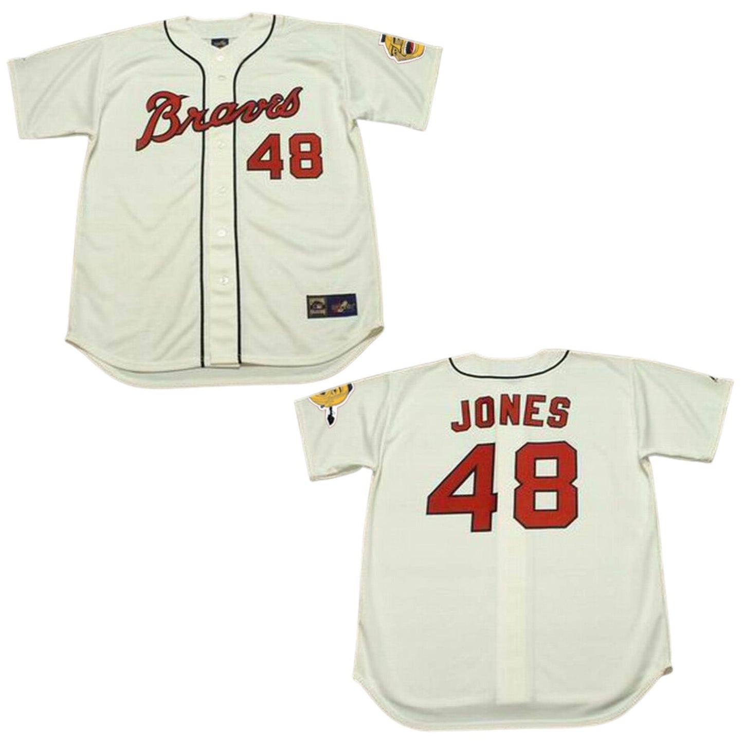 Baseball Mack Jones Atlanta Braves 48 Jersey