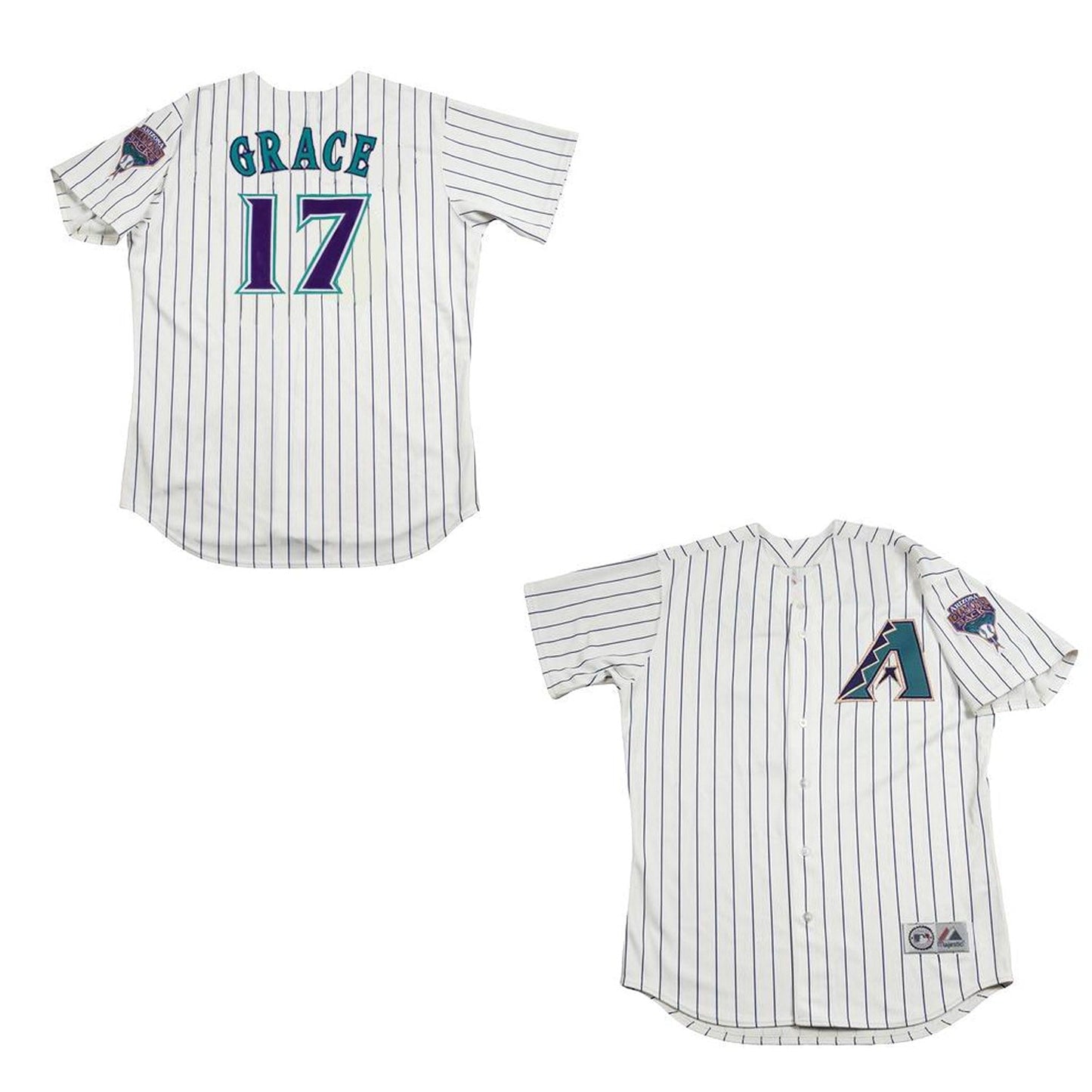 Baseball Mark Grace Arizona Diamondbacks 17 Jersey