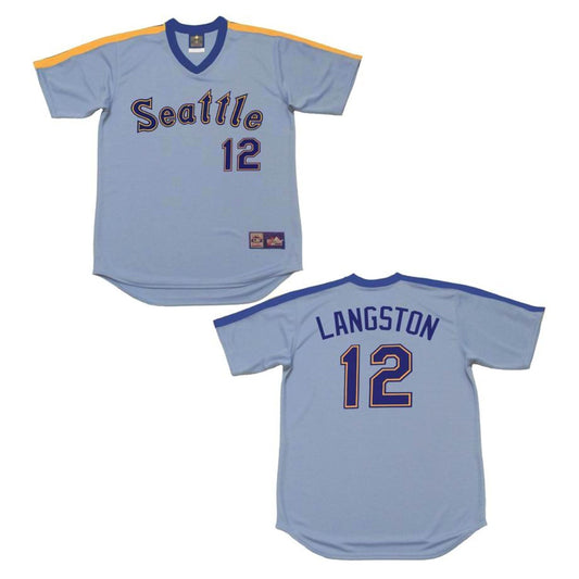Baseball Mark Langston California Angels 12 Jersey