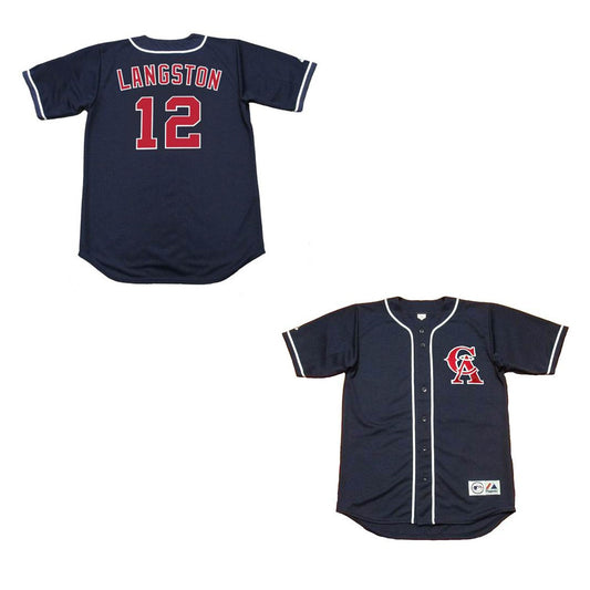 Baseball Mark Langston Seattle Mariners 12 Jersey
