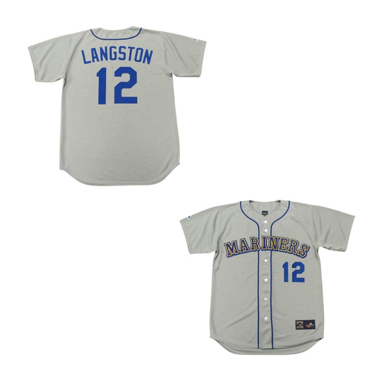 Baseball Mark Langston Seattle Mariners 12 Jersey
