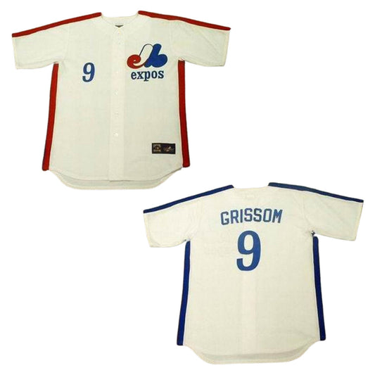 Baseball Marquis Grissom Montreal Expos 9 Jersey