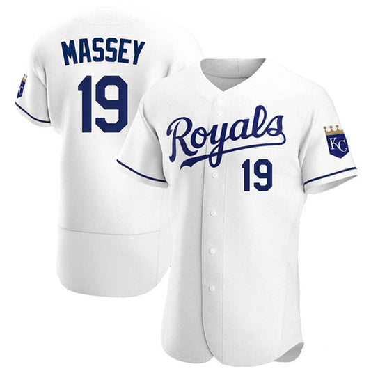 Baseball Michael Massey Kansas City Royals 19 Jersey