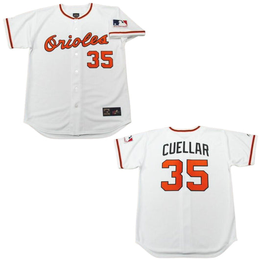 Baseball Mike Cuellar Baltimore Orioles 35 Jersey