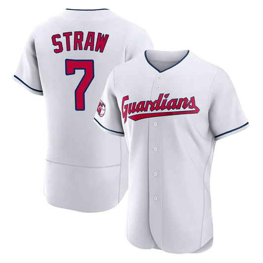 Baseball Myles Straw Cleveland Indians 7 Jersey