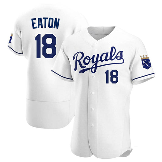 Baseball Nate Eaton Kansas City Royals 18 Jersey