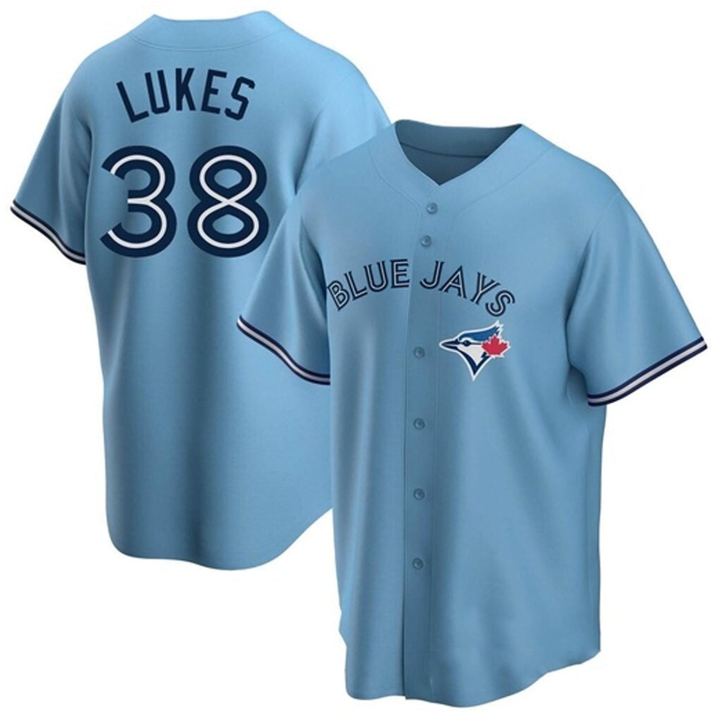 Baseball Nathan Lukes Toronto Blue Jays 38 Jersey