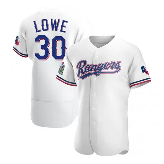 Baseball Nathaniel Lowe Texas Rangers 30 Jersey
