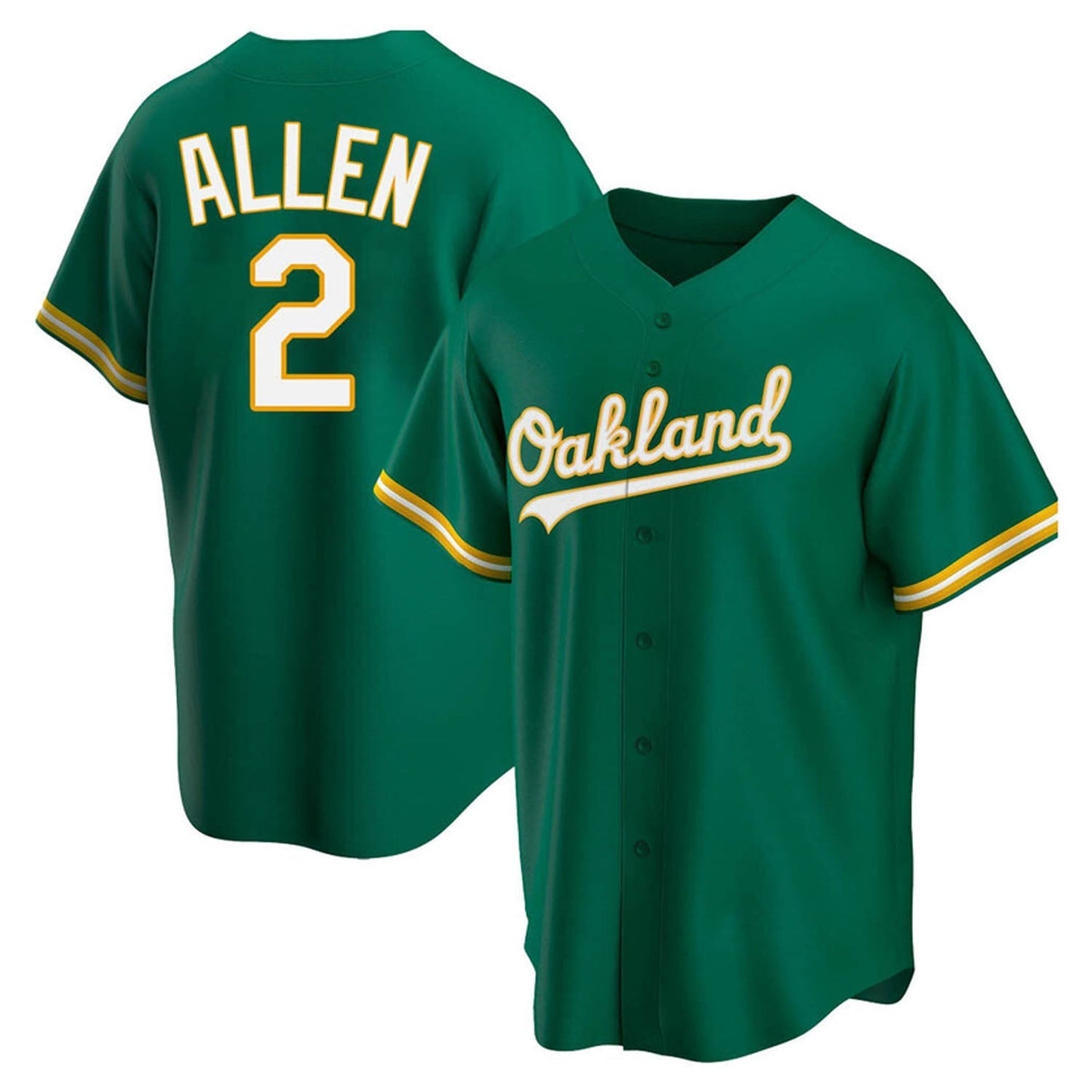 Baseball Nick Allen Oakland Athletics 2 Jersey