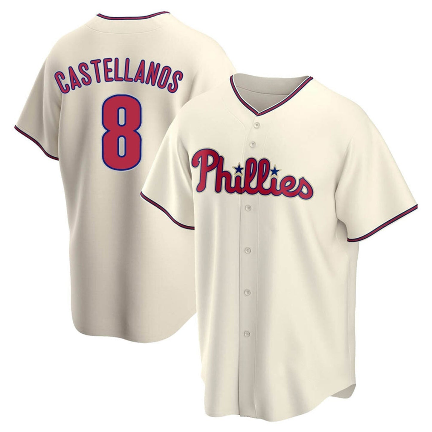 Baseball Nick Castellanos Philadelphia Phillies 8 Jersey