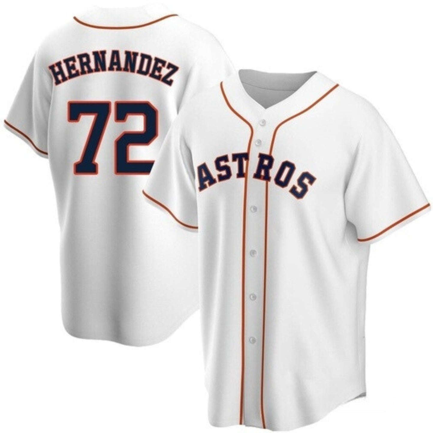 Baseball Nick Hernandez Houston Astros 72 Jersey