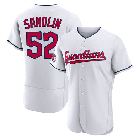 Baseball Nick Sandlin Cleveland Indians 52 Jersey