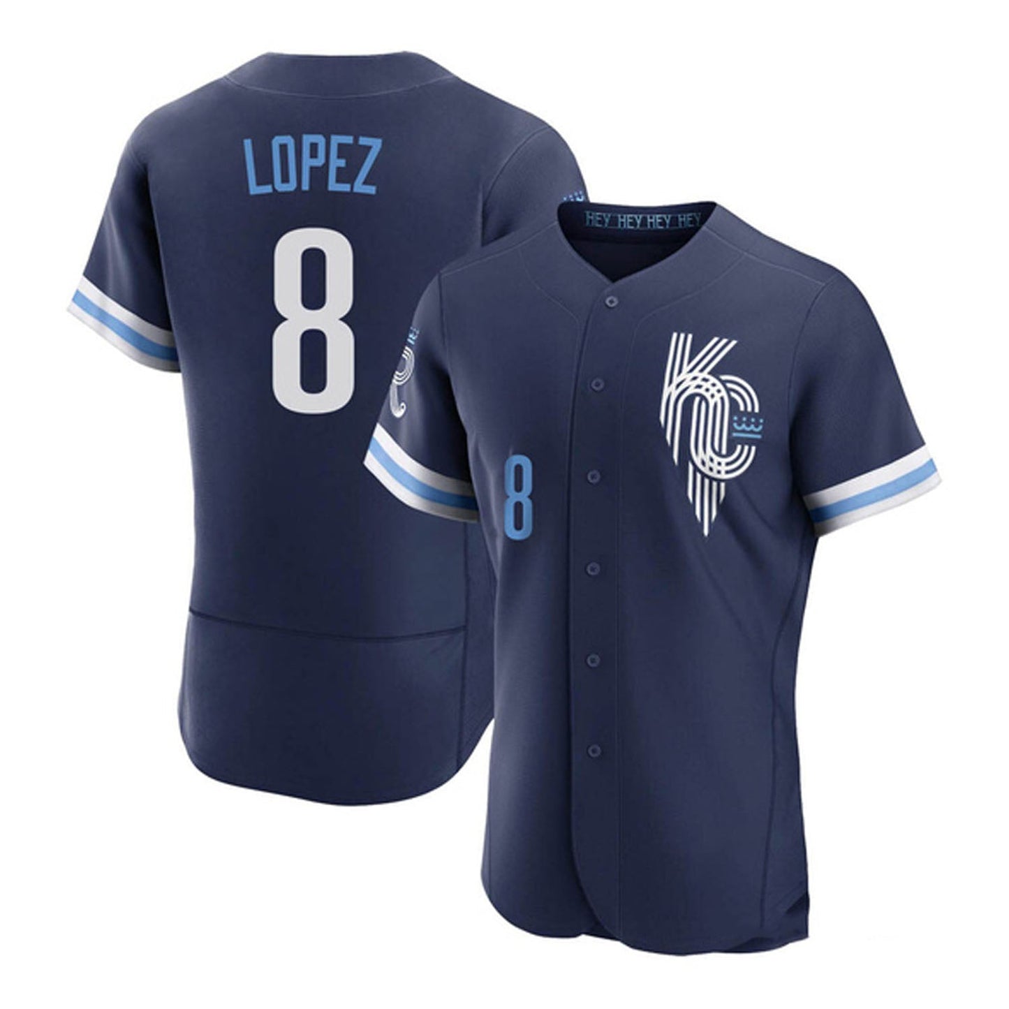 Baseball Nicky Lopez Kansas City Royals 8 Jersey