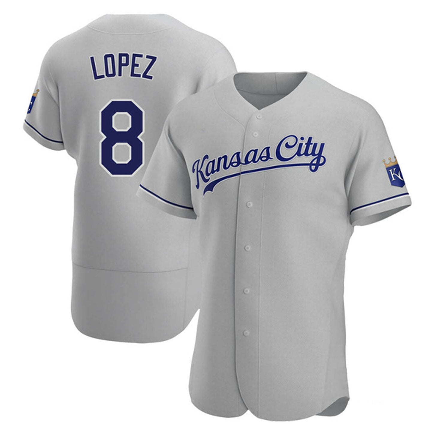 Baseball Nicky Lopez Kansas City Royals 8 Jersey