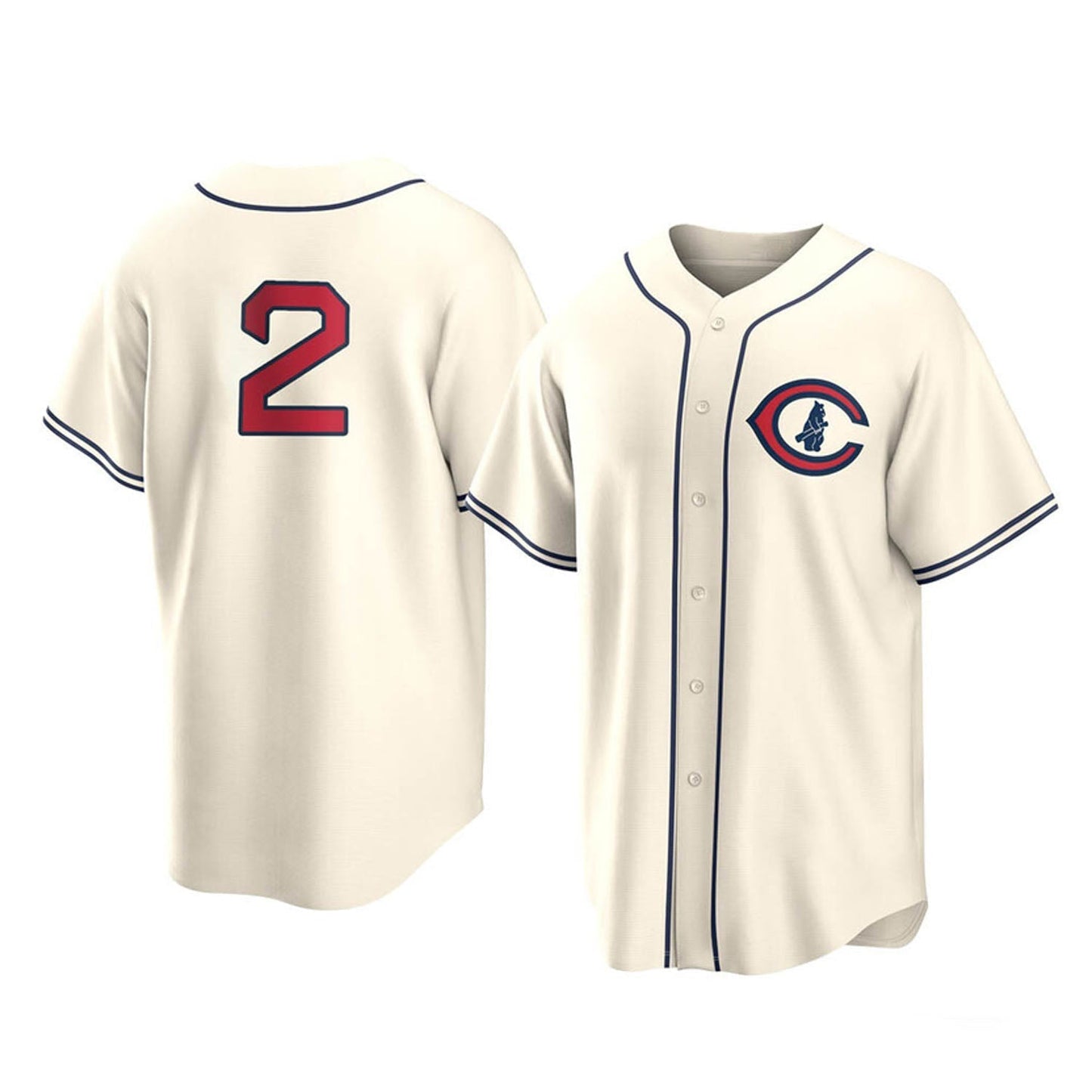 Baseball Nico Hoerner Chicago Cubs 2 Jersey