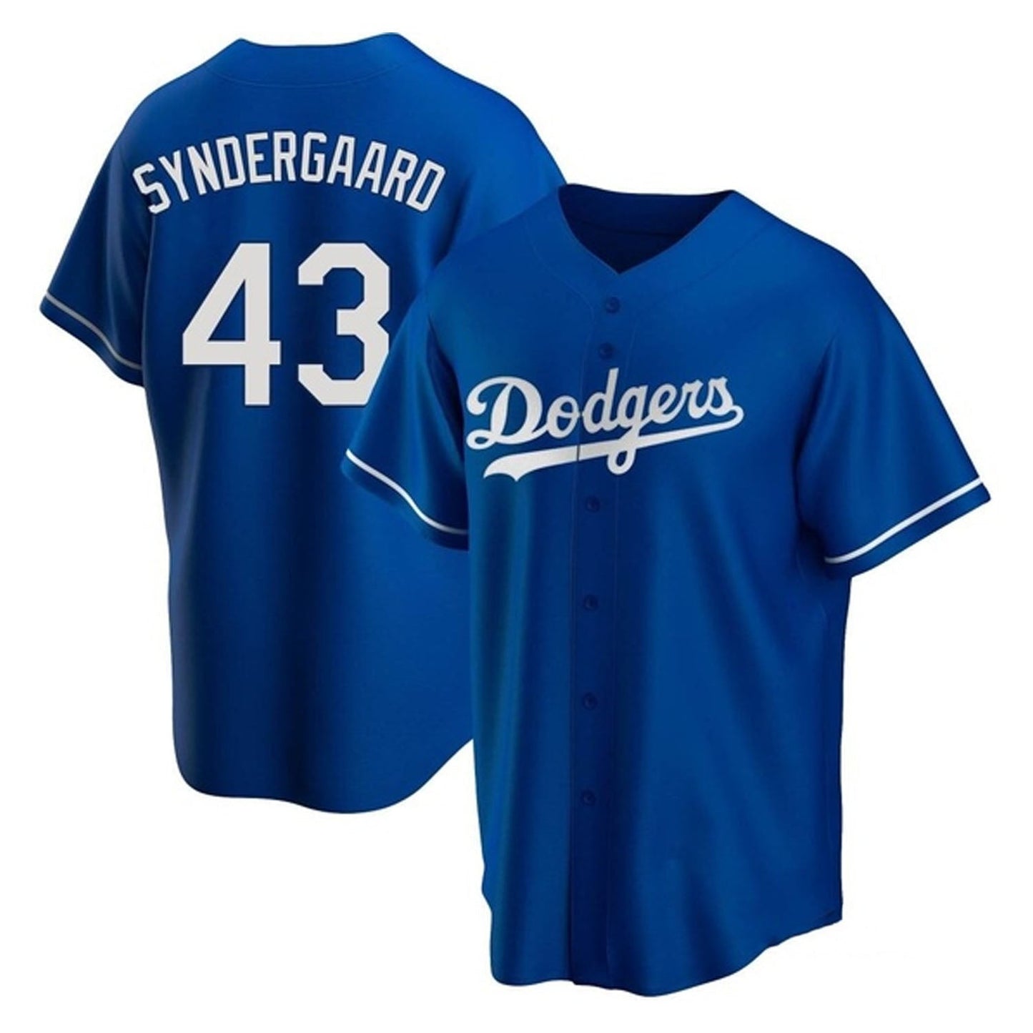 Baseball Noah Syndergaard Los Angeles Dodgers 43 Jersey