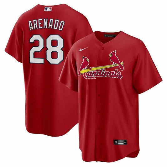 Baseball Nolan Arenado St Louise Cardinals 28 Jersey