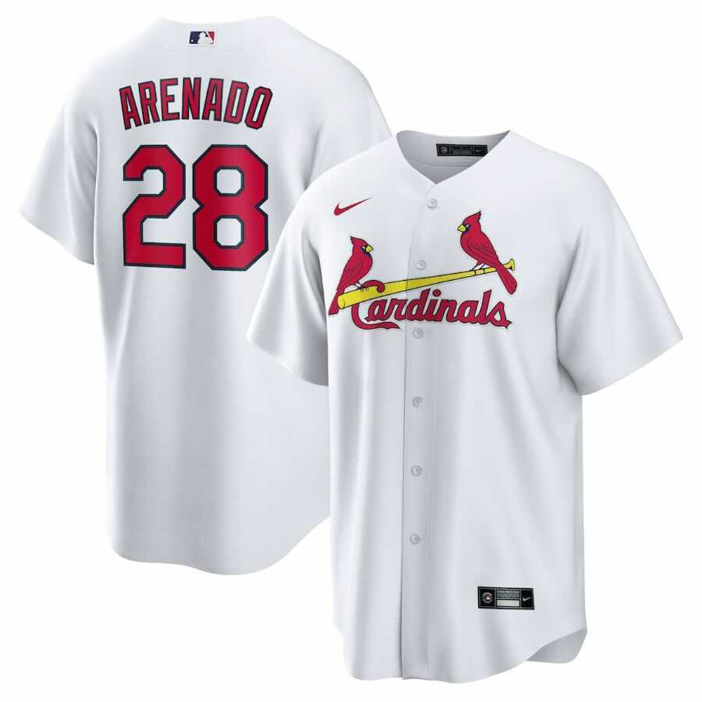 Baseball Nolan Arenado St Louise Cardinals 28 Jersey