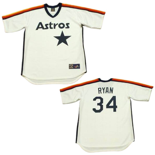 Baseball Nolan Ryan Houston Astros 34 Jersey