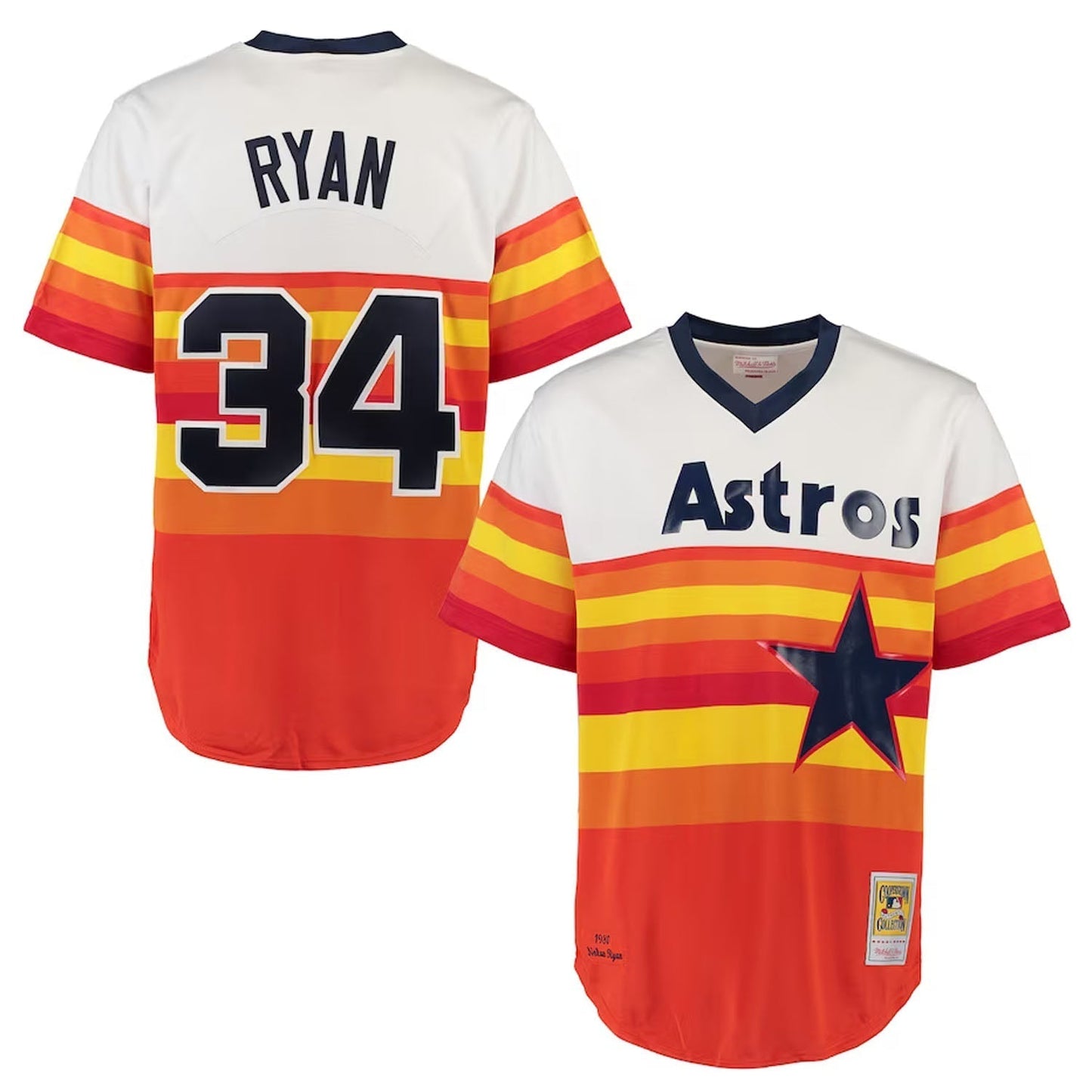 Baseball Nolan Ryan Houston Astros 34 Jersey