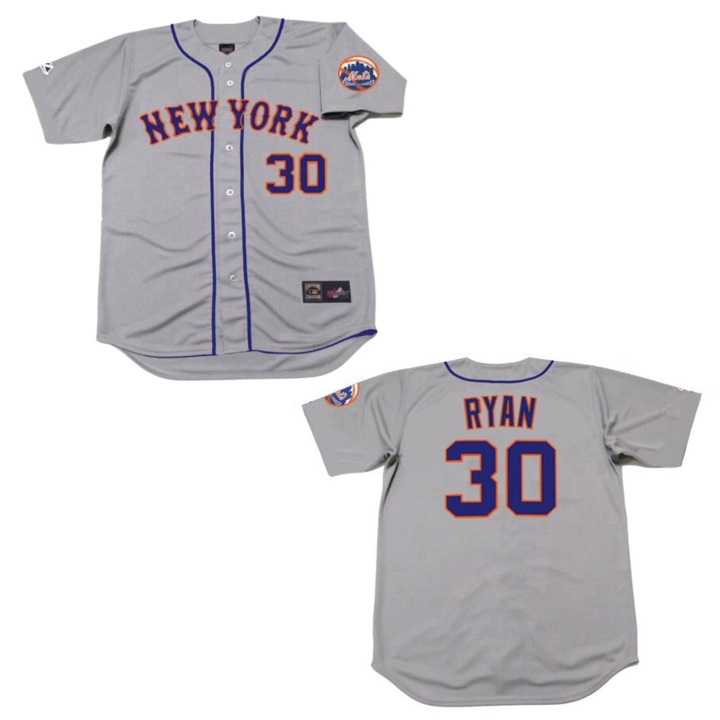 Baseball Nolan Ryan New York Mets 34 Jersey