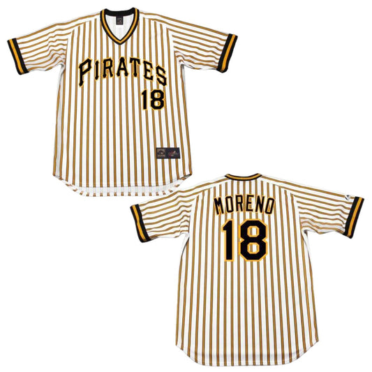 Baseball Omar Moreno Pittsburgh Pirates 18 Jersey