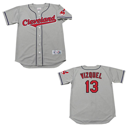 Baseball Omar Vizquel Cleveland Indians 13 Jersey