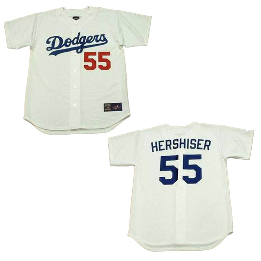 Baseball Orel Hershiser Los Angeles Dodgers 55 Jersey