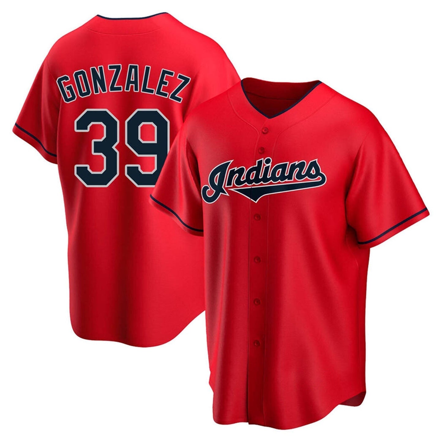 Baseball Oscar Gonzalez Cleveland Indians 39 Jersey