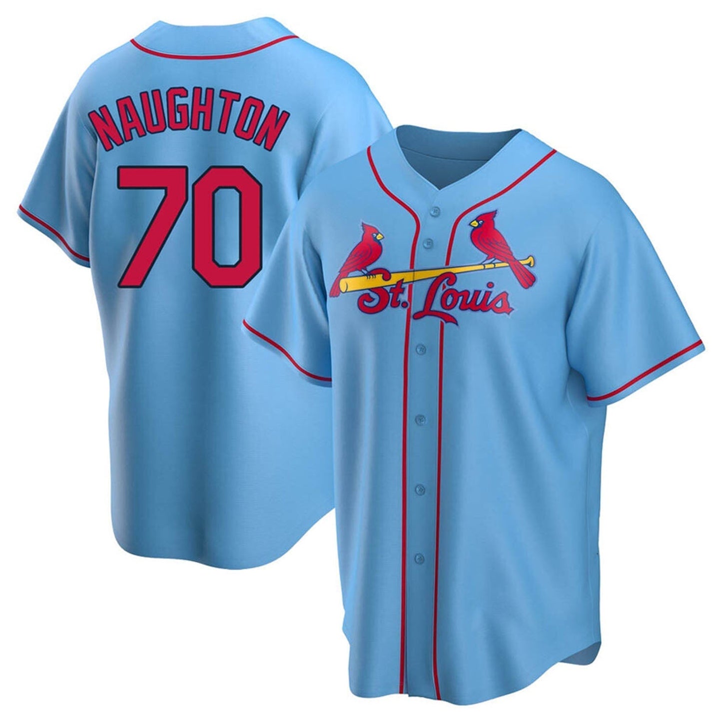 Baseball Packy Naughton St Louis Cardinals 70 Jersey