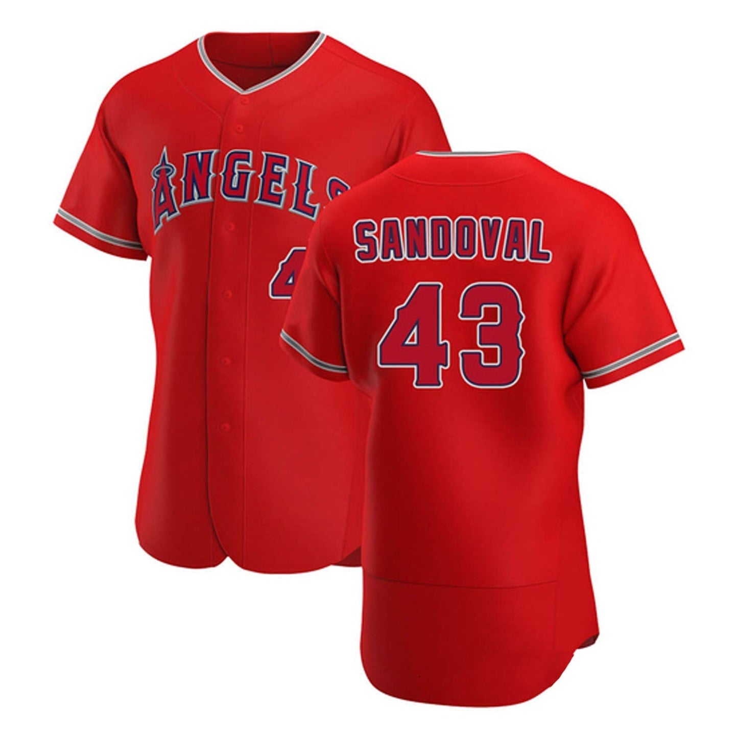 Baseball Patrick Sandoval Los Angeles Angels 43 Jersey