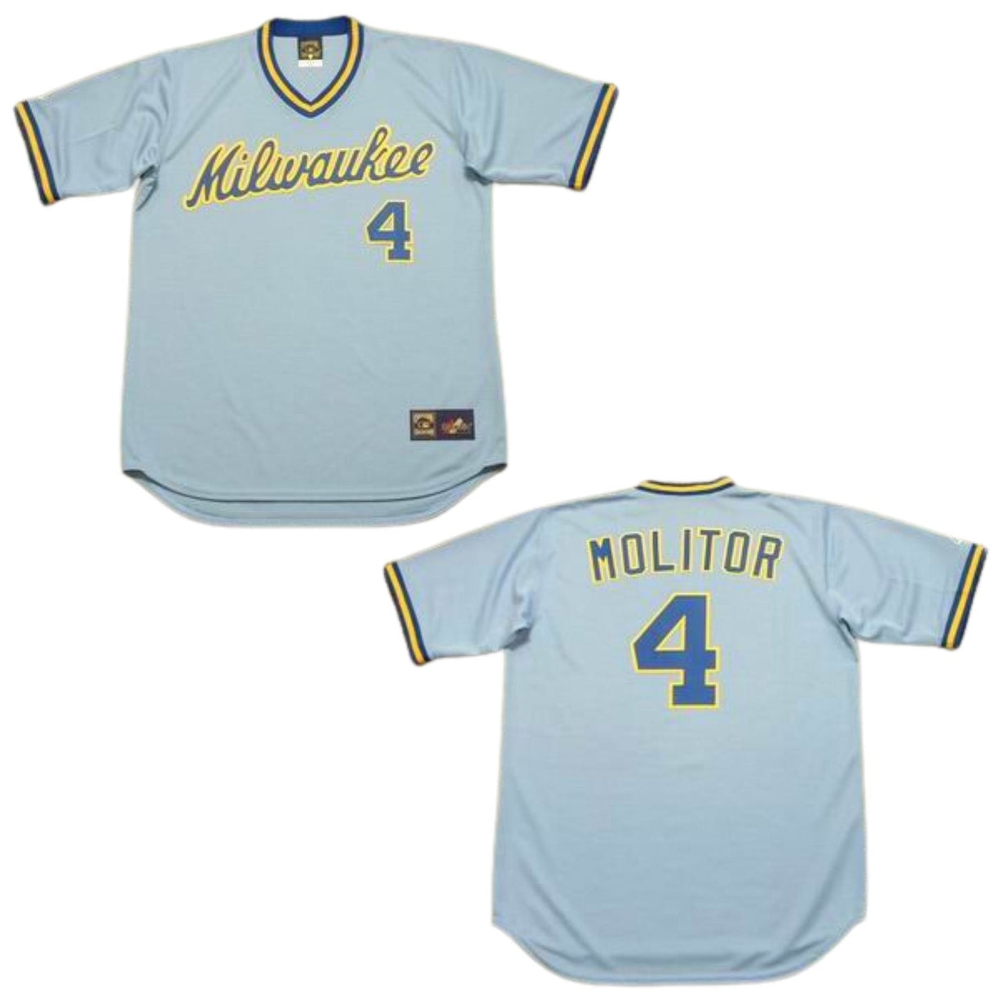 Baseball Paul Molitor Milwaukee Brewers 4 Jersey