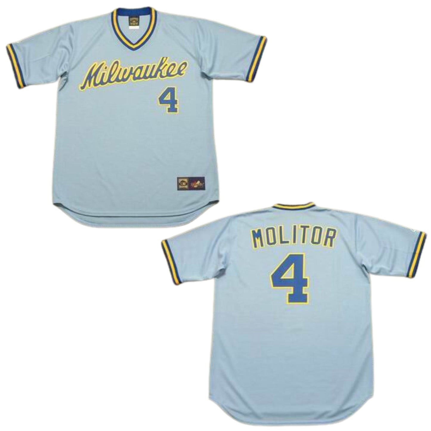 Baseball Paul Molitor Milwaukee Brewers 4 Jersey